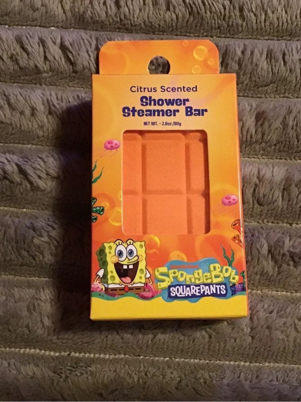 SpongeBob SquarePants Pineapple & Citrus Scented Shower Steamers - Yellow/Orange